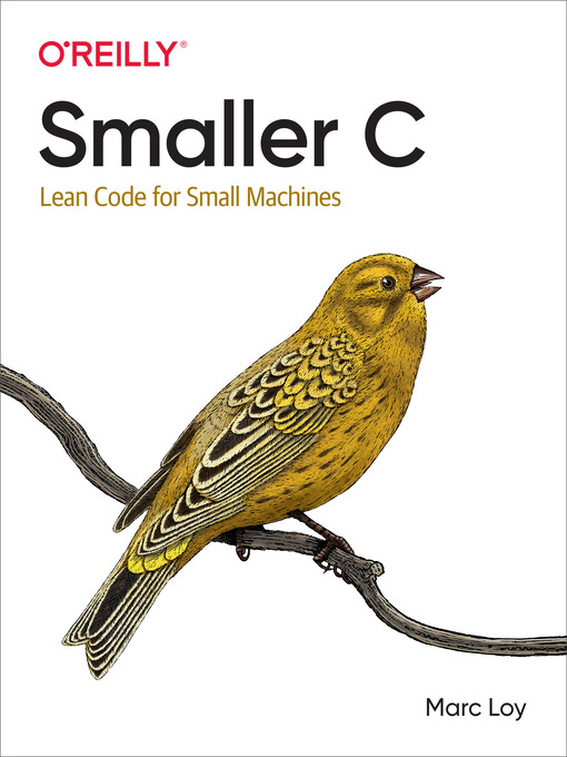 Title details for Smaller C by Marc Loy - Available